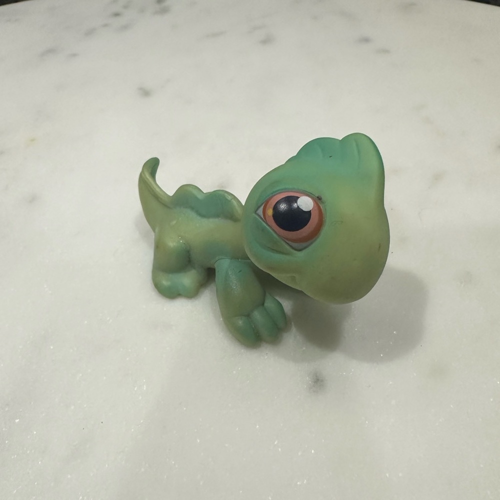 LPS #29 Green Iguana 2007 AuthenticToy Hasbro Collector Littlest Pet Shop Figure